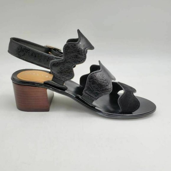 Marc Fisher Omalla Strappy Sandals Black 5.5 New - Picture 2 of 10